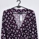Lane Bryant Sukienka Kopertowa Geometryczny Wzór 4XL / 56 / 26-28