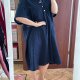 Granatowa sukienka polo Lane Bryant 6XL / EU 56–58