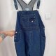Vintage jeansowe ogrodniczki L.A. Blues denim / EU 54–56 / 5XL 100% bawełna