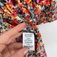 Terra & Sky Floral Smocked Blouse 4XL EU 60/62