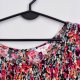 Terra & Sky Floral Smocked Blouse 4XL EU 60/62