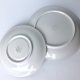 Zestaw śniadaniowy Weisswasser Bavaria Trio filiżanka spodek i talerz porcelana vintage