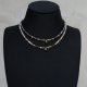 Muszla dark blue /choker - 18.11.25/ - Szlachetna kolekcja