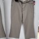 Beżowe spodnie Faded Glory Stretch 24W Plus Size szerokie nogawki