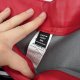 Czerwona mini spódnica Shein Curve 5XL z nadrukiem Motorcycle Girl