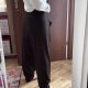 Czarne szerokie spodnie harem / baggy Terra & Sky (32-34W) Plus Size