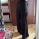 Czarne spodnie Woman Within 30W Plus Size szerokie nogawki