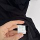 Czarna bluzka 100% bawełna Plus Size oversize kliegou Rozmiar 8XL / 56 / 28