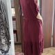 sukienka koszulowa midi Plus Size, bordowa Torrid Rozmiar 8XL / 56 / 28