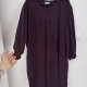 sukienka midi Plus Size 8-9XL bordowa z guzikami J.Jill Rozmiar 9XL / 58 / 30