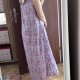 J.Jill sukienka maxi bez rękawów Plus Size wzorzysta 8XL / 56 / 28