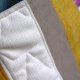 Plecak worek patchwork petrol – unikatowy plecak z weluru z kieszeniami