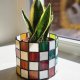 Osłonka na doniczkę Rubik ze szkła