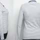 NEW LOOK BLUZKA LONGSLEEVE BIAŁO-SZARE PASKI BAWEŁNA S/XS HP_50