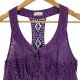 CHA CHA hippie sukienka boho fiolet 40 L