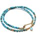 Opal niebieski /17.07.25/ choker - Szlachetna kolekcja