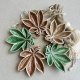 Vintage Wade England Porcelain Leaf Pin Dish ❤ Lata 50-te. XXw.