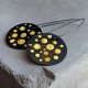 Kolczyki Dots - Sunflower Yellow