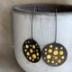 Kolczyki Dots - Sunflower Yellow