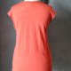 Top lniany len letni koralowy XS S