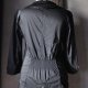 Marynarka bluza żakiet DIDI przeszycia satynowe wstawki boho XS S