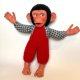 Małpka Jacko Mothercare 1960 r Unikat kolekcjonerski Wielka Brytania stara zabawka Vintage