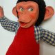 Małpka Jacko Mothercare 1960 r Unikat kolekcjonerski Wielka Brytania stara zabawka Vintage