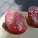 Kolczyki wkrętki – Różowe Marble ze Srebrem – Eleganckie – Stal szlachetna – Handmade sztyfty
