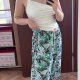 Wzór tropikalny spodnie Roaman's (22/24) Plus Size luźne