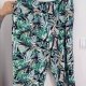 Wzór tropikalny spodnie Roaman's (22/24) Plus Size luźne