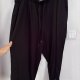 Czarne spodnie capri szerokie Woman Within (30/32) Plus Size