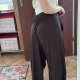 Czarne spodnie capri szerokie Woman Within (30/32) Plus Size