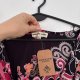 Wzór boho sukienka Romantic Gypsy 4X Plus Size z falbanami