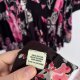 Wzór boho sukienka Romantic Gypsy 4X Plus Size z falbanami
