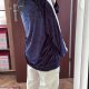 Nowa welurowa bluza dresowa granatowa plus size Y2K G style Rozmiar 6XL / 52 / 24