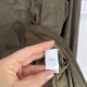 Oliwkowa sztruksowa koszula tunika J.Jill bawełna plus size oversize 8XL / 56 / 28