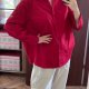 Czerwona koszula oversize Riders by Lee Indigo plus size  5XL / 50 / 22