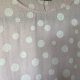 100 % Linen - ZELANTE - pudrowy róż groszki kieszenie rozmiar 44