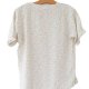 Bluzka vintage wiskoza rayon delikatny wzór