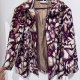 Wzór marmurkowy marynarka Alfred Dunner 24W Plus Size krótki rękaw oversize 6XL / 52 / 24