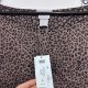 Panterka bluzka Chico's 4 US leopards print long sleeve plus size oversize 4XL / 48 / 20