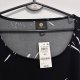 Czarno-biała bluzka JM Collection 4X Plus Size oversize abstrakcyjny wzór 8XL / 56 / 28