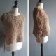 kolczuga lniana kamizelka handmade