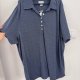 Szara koszulka polo Avenue 30/32 Plus Size krótki rękaw 9XL / 58 / 30