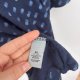 Granatowa bluzka w kropki Catherines 5X Plus Size oversize 9XL / 58 / 30