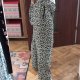 Czarno-białe spodnie w kwiaty Lane Bryant 24 Plus Size 6XL / 52 / 24