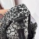 Czarno-białe spodnie w kwiaty Lane Bryant 24 Plus Size 6XL / 52 / 24