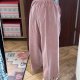 Różowe sztruksowe spodnie Alfred Dunner 24W Plus Size 6XL / 52 / 24