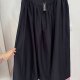 Czarna spódnica midi PrettyLittleThing Plus Size 22