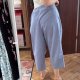 Błękitne capri Croft & Barrow 24W Plus Size stretch